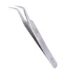 Curved Silver Vetus ST 15 Tweezers for Eyelash Extensions - Temptation Lashes